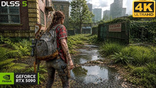 The Last of Us Part II (RTX 5090) DLSS 5 PATH-TRACING | Realistic Ultra Graphics [4K Ultra HD]