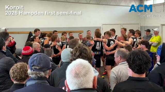 Football: Koroit 2026 first semi-final