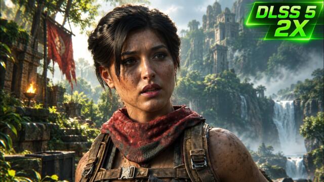 Tomb Raider 2026 | DLSS 5 2X + Double Render 🔥 4K Realistic Graphics | RTX 5090
