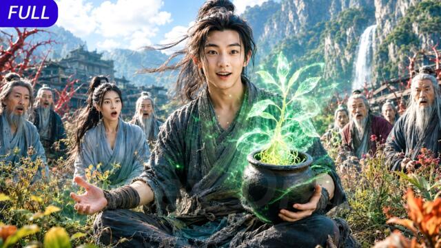 Poor Guy Found a Broken Jar and Spirit Herbs, Unlocking Godlike Cultivation Power!#drama