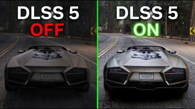 DLSS 5 - NFS HP Remastered