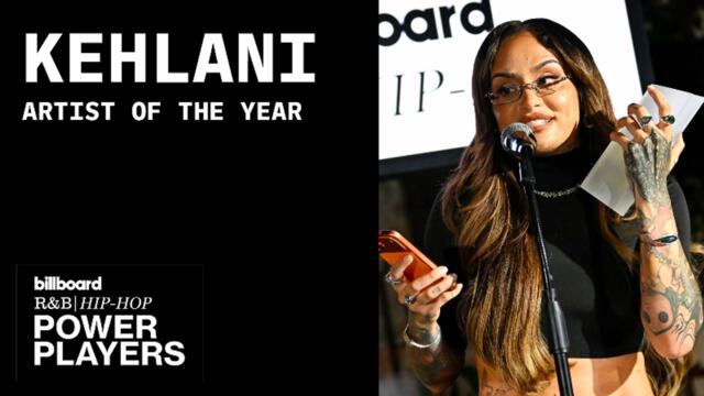 Kehlani Accepts R&B Artist of the Year | R&B Hip-Hop Power Players 2026