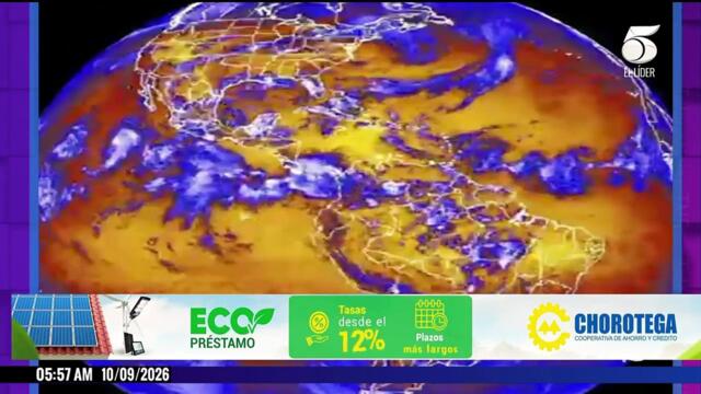 Calor de hasta 40 °C y lluvias dispersas: así estará el clima en Honduras