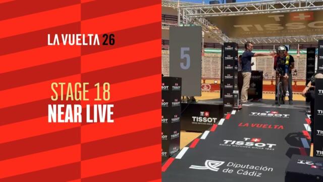 The first rider is on the road!  - Stage 18 | La Vuelta 26