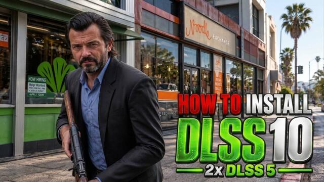 How to Install 𝟐𝐱 𝐃𝐋𝐒𝐒 𝟓 to GTA 5 Enhanced | DLSS 10 Easy Setup - Tutorial - Guide