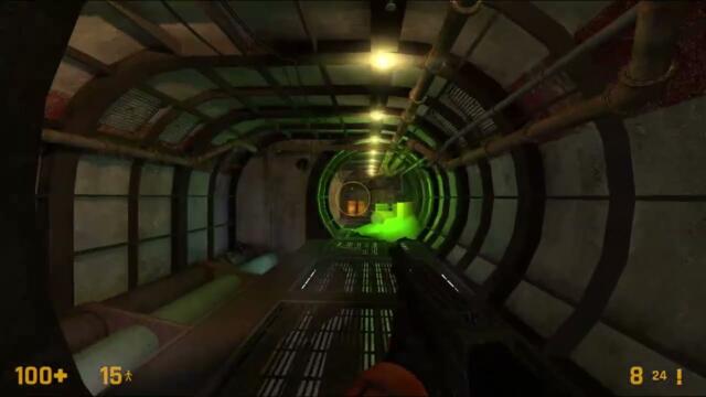 Half-Life Remake - Blast Pit restored platforms