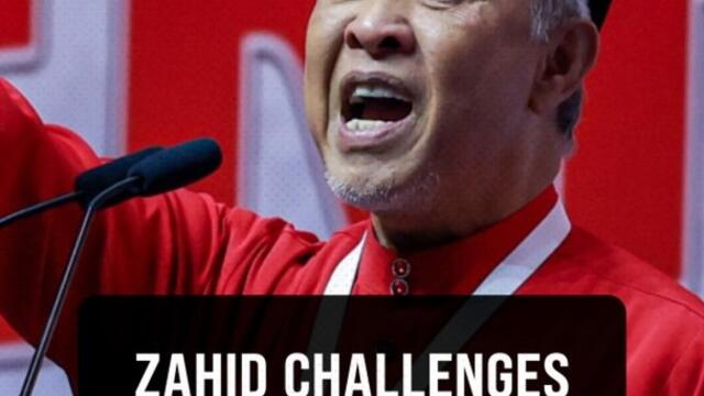 Zahid warns unity partners against ‘double-dealing’ at Umno General Assembly