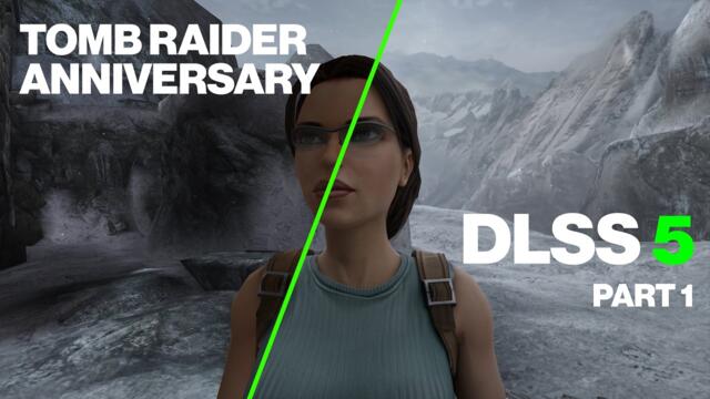 TOMB RAIDER ANNIVERSARY w/ DLSS 5 | 4K 60FPS Gameplay & Cutscenes | RTX 4070 Ti SUPER - Part 1
