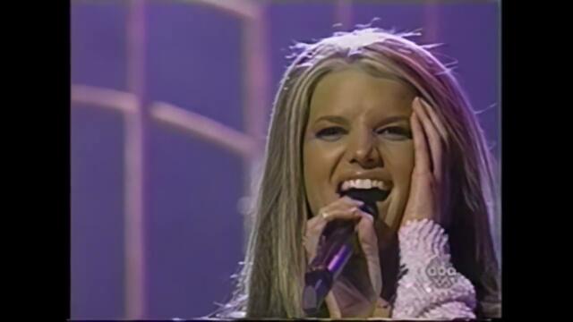 Jessica Simpson - I Wanna Love You Forever Live AMA 2001 remasterizado