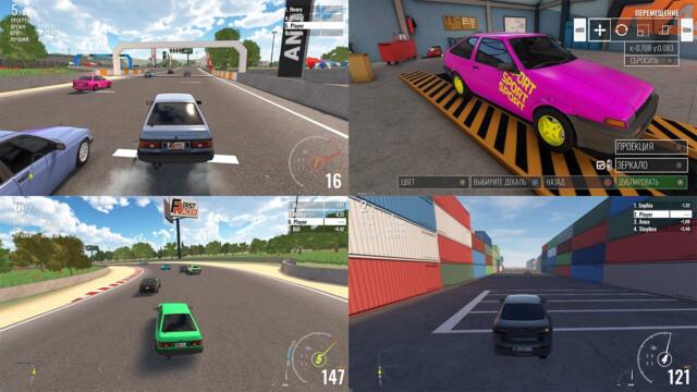 First Racer — Прохождение: Тест на вождение и Быстрый старт (100% Очков) / No Commentary