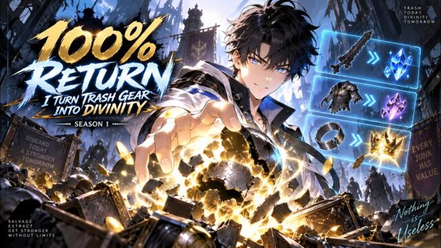 100% Return System: I Dismantle Trash Gear and Evolve Into a God! ⚡#anime #system