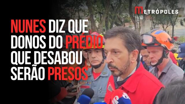 Собствениците на строителната фирма на сграда, която се срути в SP, ще бъдат арестувани, казва Нунес
