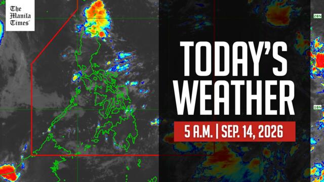 Today's Weather, 5 A.M. | Sept. 14, 2026