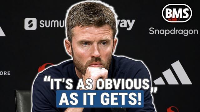 Michael Carrick: "We have people in offices with all the screens for this decision. It's more worrying about if that's the interpretation of not inter
