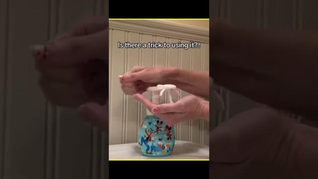 Everyone Thought This Mickey Mouse Soap Dispenser Was Broken😱