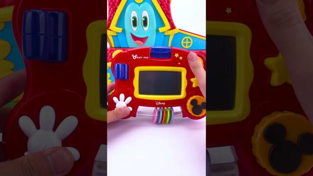 Ultimate Experience with Mickey Mouse Touch Educational Busy Pad Toys ASMR #shorts #mickeymouse