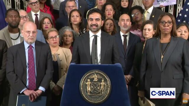 Zohran Mamdani and Letitia James sue the Trump admin over immigration rule that would allow federal officials to deny green cards and visas: "These ac