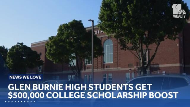 Glen Burnie High students get $500,000 college scholarship boost
