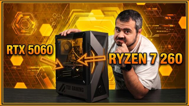 Процесор за ЛАПТОП в настолен компютър!? - Asus TUF T500 review