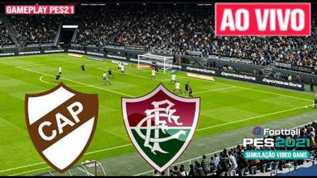 PL4T3NS3 X FLUM1N3NS3 40 V1V0 - JOGO DE HOJE PLACAR REAL NO PC PES21 SIMULAÇÃO GAME VIDEO