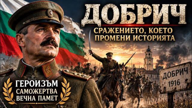 КОГАТО РУСИЯ НАПАДНА БЪЛГАРИЯ - Добричката Епопея, Първа Световна Война, 1916г.