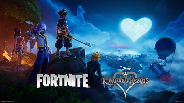 KINGDOM HEARTS arrives in Fortnite!