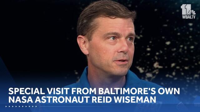 Special visit from Baltimore's own NASA astronaut Reid Wiseman