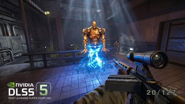 DLSS 5 in Return to Castle Wolfenstein