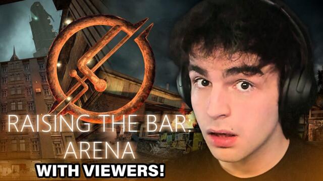 Playing Raising The Bar: Arena with viewers! (aka Beta Half-Life 2: Deathmatch)