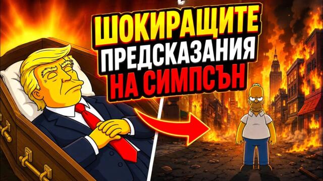 Зловещите ПРЕДСКАЗАНИЯ на Семейство Симпсън: Кошмарът става реалност