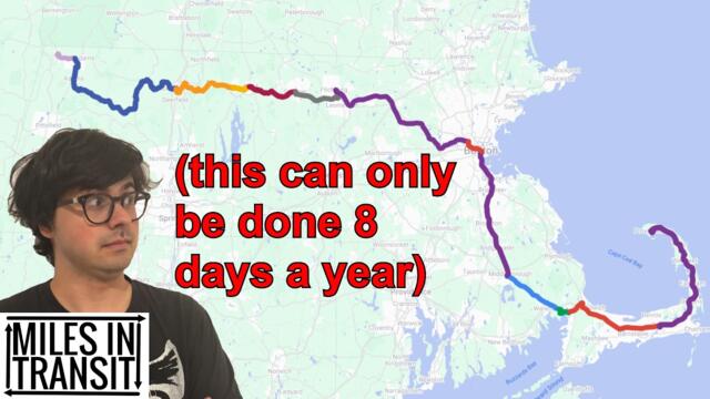 We Crossed Massachusetts by Local Transit! (in one day)