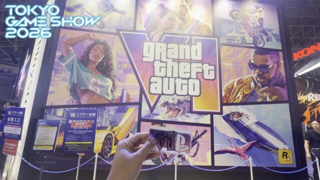 GTA 6 - TGS Theater Gameplay Experience Booth (Tokyo Game Show 2026)