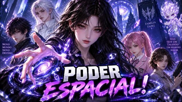 Anime de Transmigração: Ela Desperta Talento Espacial e Vira Herdeira dos Fang!