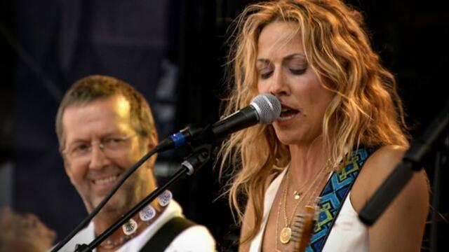 Tulsa Time - Sheryl Crow, Eric Clapton, Vince Gill & Albert Lee - Crossroads Guitar Festival 2007 HD