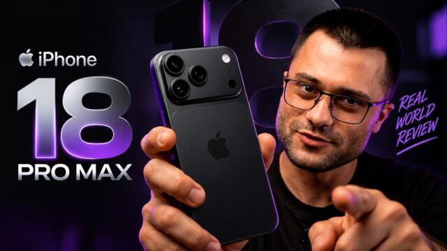 МНОГО ПОВЕЧЕ, отколкото изглежда… iPhone 18 Pro Max РЕВЮ