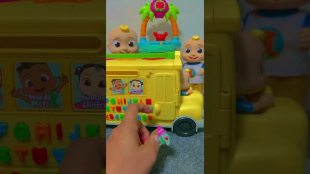 Cocomelon Musical Learning Bus #toys #viral #shortvideo #trending #shorts #cocomelon