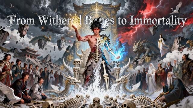 Rising from a grave of bones, this broke guy unlocks a god-level cheat to rule the world!🔥