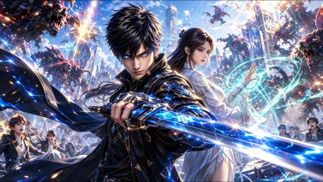 [Apex Dropout S1] From Poor Student to SUPREME COMMANDER! Watch Me SLAY Beast Hordes! #LitRPG #anime