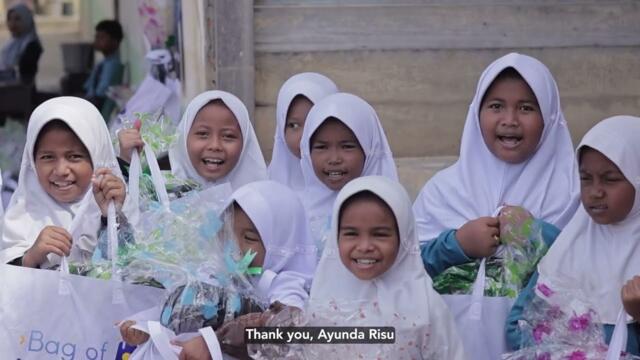 This Is Where Ayunda Risu’s Charity Went in Sumatra, Indonesia