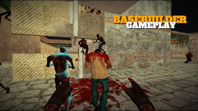 Counter Strike 1.6 Zombie BaseBuilder Short Gameplay