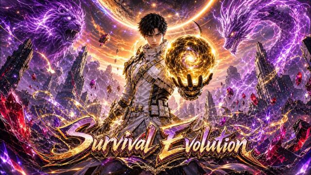 【DUB】Stranded on giant planet! Evolution system crushes every tribe, unites alien continent! #anime