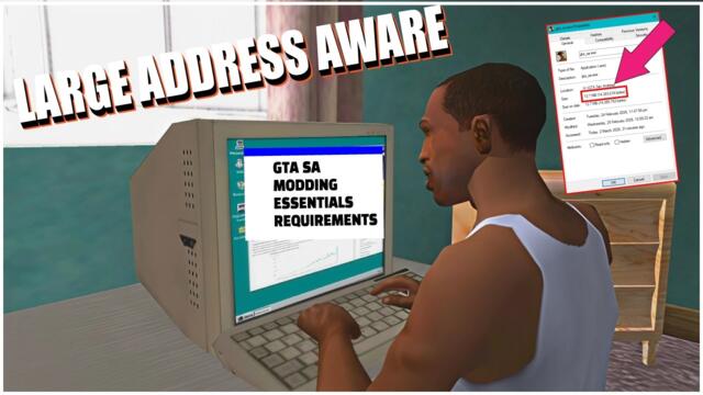 How to Download and Install Large Address Aware in GTA San Andreas 2026 |Step-by-Step| Easy Guide |