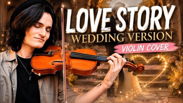 LOVE STORY (Wedding Version) - Taylor Swift - Violin Cover by Caio Ferraz, Instrumental Version