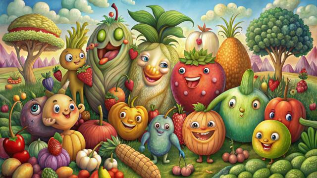 🍎🍓Плодовете и зеленчуците са благославящата ръка на Земята, протегната към човека!🍅🍆