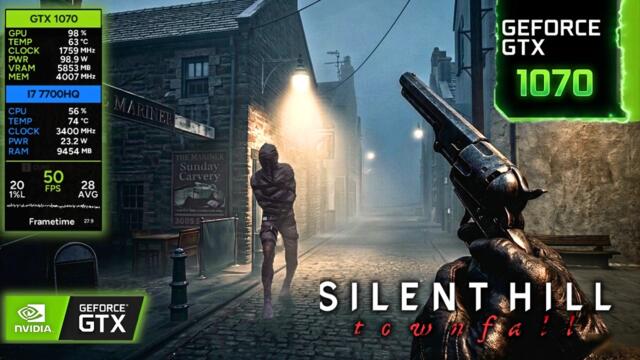 Can a Laptop from 2016 Run SILENT HILL: Townfall? | GTX 1070 Benchmark