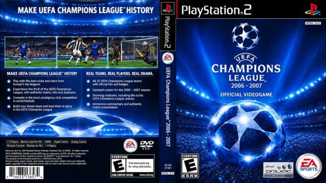 UEFA Champions League 2006–2007 PS2 Gameplay | EA Sports Classic Football