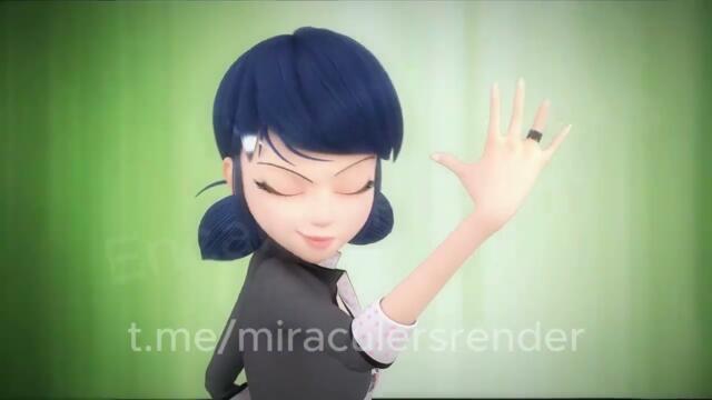 LADYNOIR TRANSFORMATION MARINETTE VERSION [MIRACULOUS FANMADE ANIMATIONS]