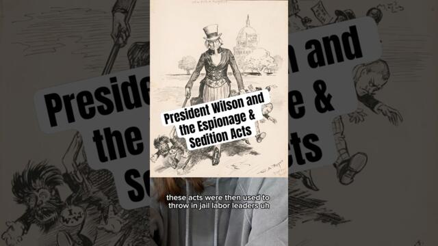 That time a president censored press who criticized his war & mass deportations (in 1920)