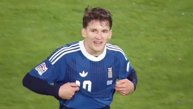 Christos Tzolis vs Serbia | All Touches & Skills