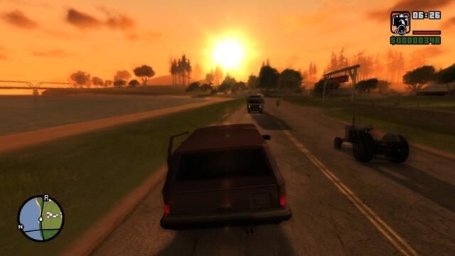 GTA SA Proper Shaders and SkyGfx Freeroam Gameplay Free Version - Part 1